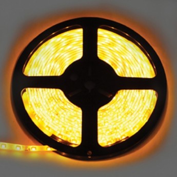 Светодиодная лента ECOLA LED strip 220V STD 4,8W/m IP68 12x7 60Led/m Yellow 100м.