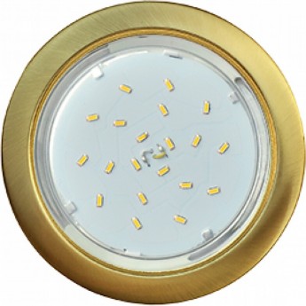 Встраиваемый светильник ECOLA SG53H4ECB GX53 Шлифованное золото Встраиваемый светильник ECOLA SG53H4ECB GX53 Шлифованное золото