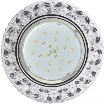 Встраиваемый светильник ECOLA H4 LD7040 FT53CBEFB GX53 Прозрачный / Хром Встраиваемый светильник ECOLA H4 LD7040 FT53CBEFB GX53 Прозрачный / Хром