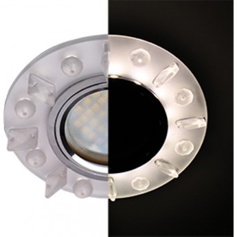 Встраиваемый светильник ECOLA MR16 LD1661 SN16RNEFB хром Встраиваемый светильник ECOLA MR16 LD1661 SN16RNEFB хром